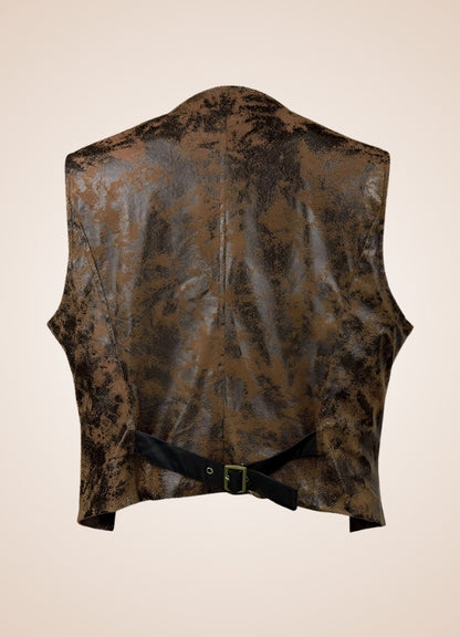 Steampunk Rivet Button Vest UK