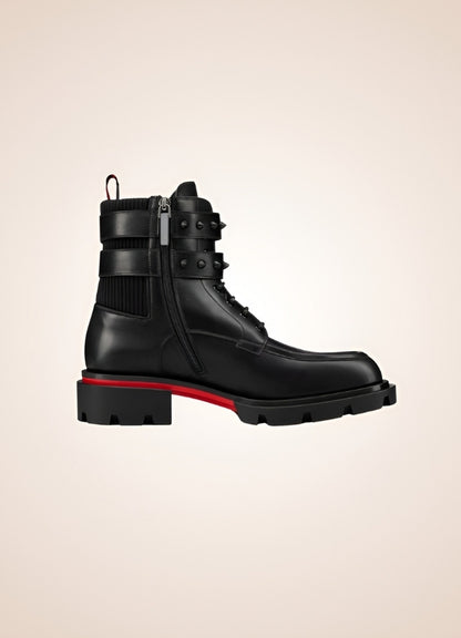 Steampunk Rivets Buckle Strap Boots UK