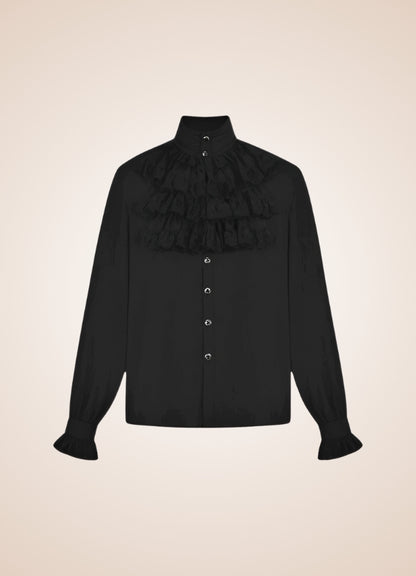 Steampunk Ruffled Shirt UK