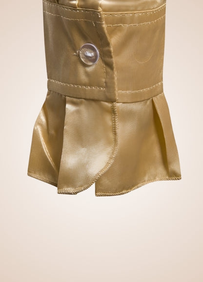 Steampunk Satin Gold Shirt UK