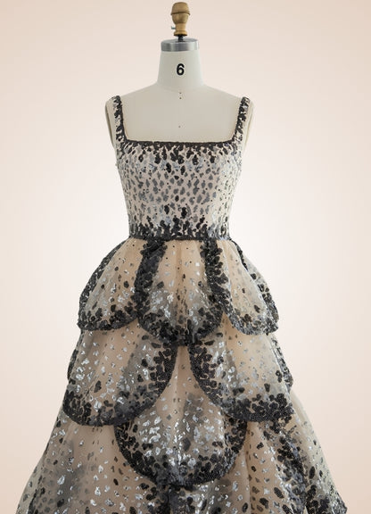 Steampunk Sequin Ball Gown UK