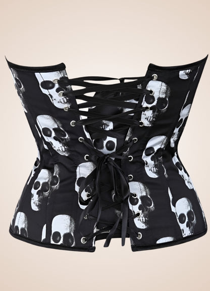 Steampunk Skull Corset UK