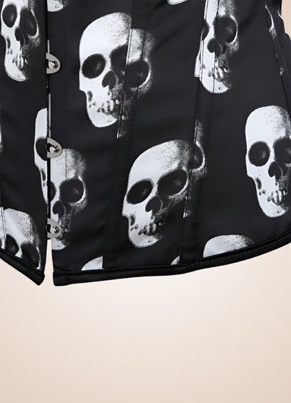 Steampunk Skull Corset UK