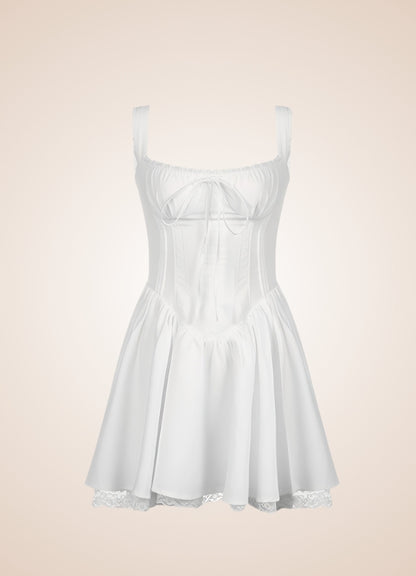 Steampunk Sleeveless Corset Dress UK