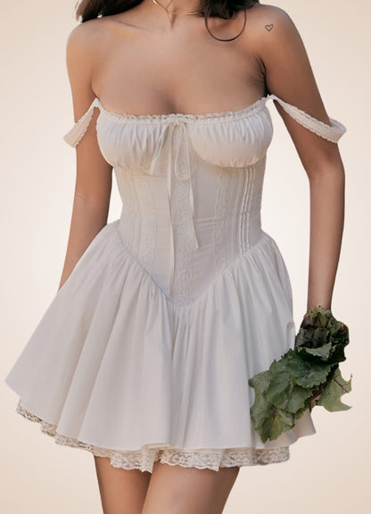 Steampunk Sleeveless Corset Dress UK