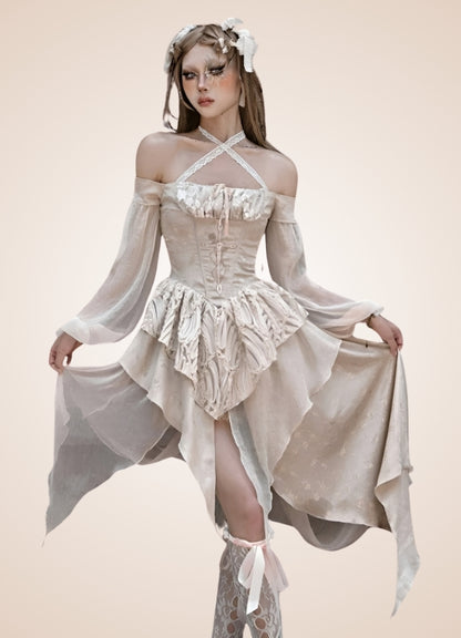 Steampunk Sleeveless Summer Dress UK