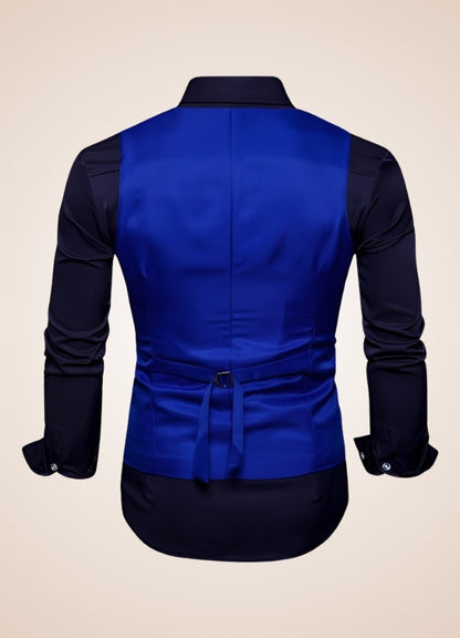 Steampunk Slim Fit Double Breasted Vest UK