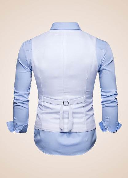 Steampunk Slim Fit Double Breasted Vest UK