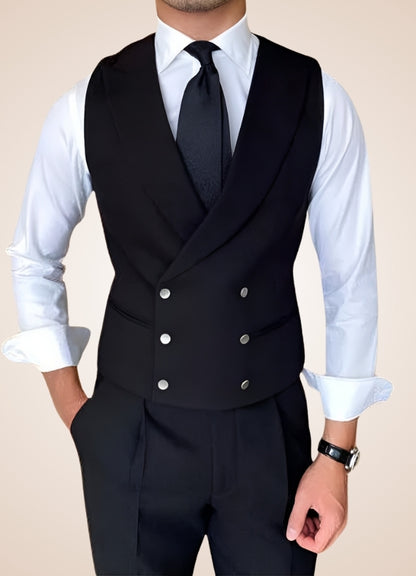 Steampunk Slim Fit Vest UK
