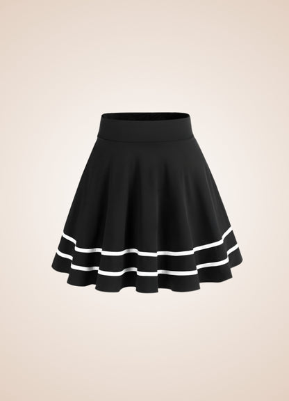 Steampunk Striped Skirt UK