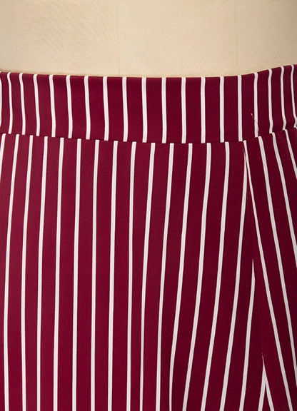 Steampunk Stripped Maxi Skirt UK
