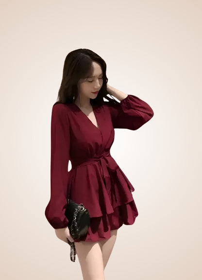 Steampunk Summer Raffled Dress UK