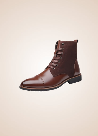 Steampunk Top Ankle Boots UK