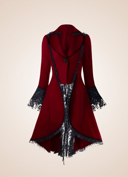 Steampunk Turn Down Collar Dress UK