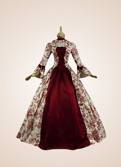 Steampunk Victoria Long Dress UK