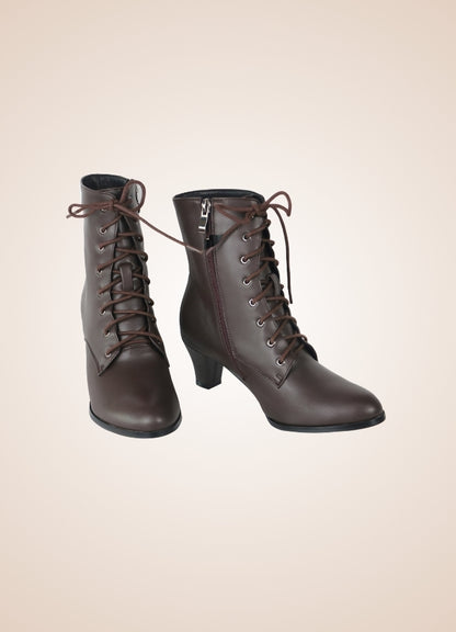 Steampunk Victorian Ankle Boots UK