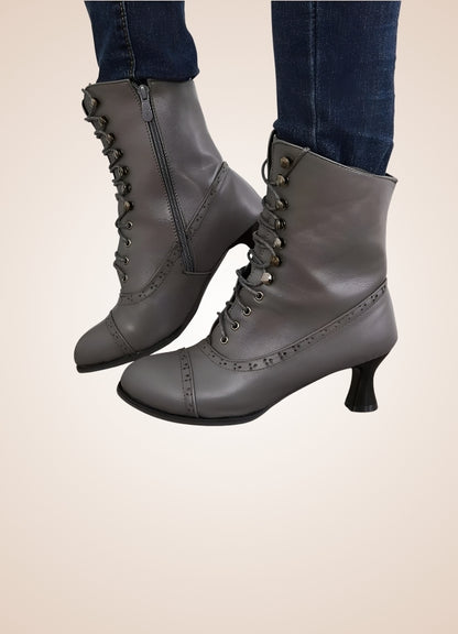 Steampunk Victorian Lace Boots UK