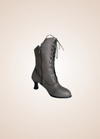 Steampunk Victorian Lace Boots UK