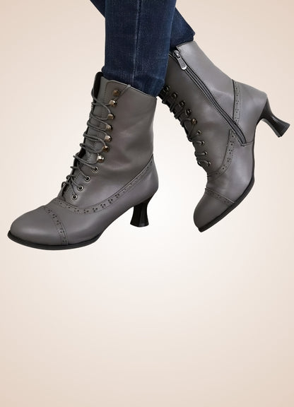 Steampunk Victorian Lace Boots UK