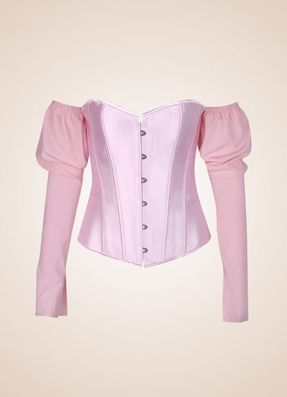 Steampunk Victorian Long Sleeve Corset UK