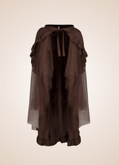 Steampunk Victorian Pleated Skirt UK