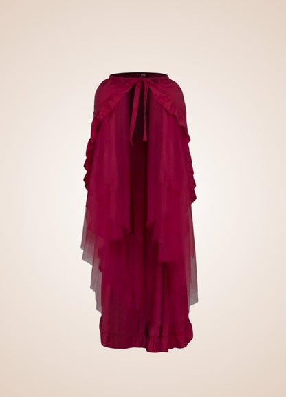Steampunk Victorian Pleated Skirt UK