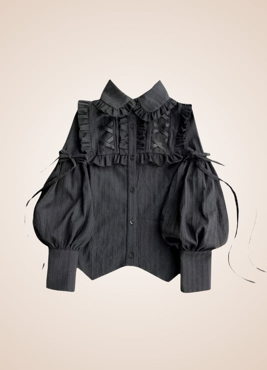 Steampunk Vintage Lolita Shirt UK