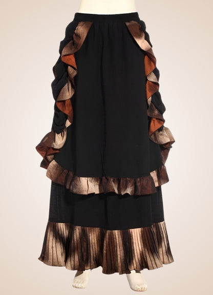 Steampunk Vintage Long Skirt UK