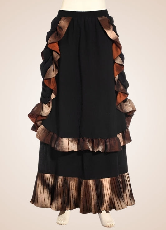Steampunk Vintage Long Skirt UK