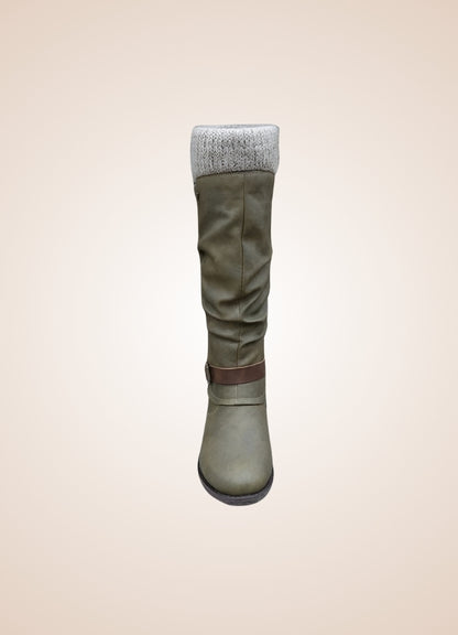 Steampunk Winter Mid Calf Boots UK