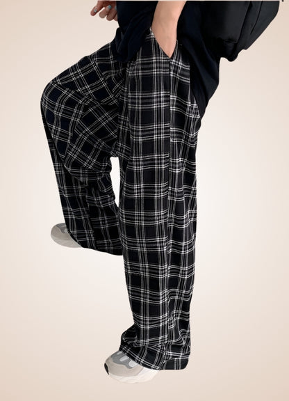 Steampunk Winter Plaid Pants UK