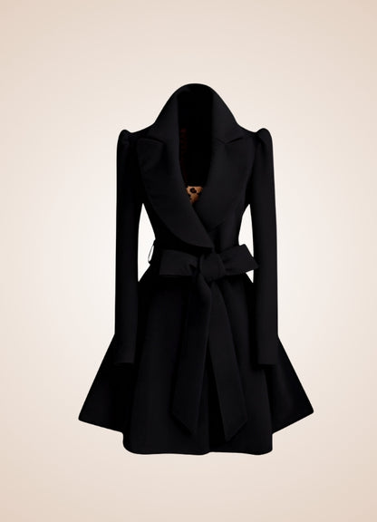 Steampunk Women's Belt Trench Coat UK