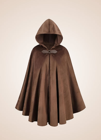 Steampunk Women's Renaissance Hooded Cape UK