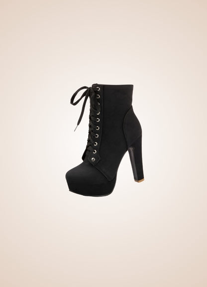 Steampunk Women's Thin Heels Boots UK