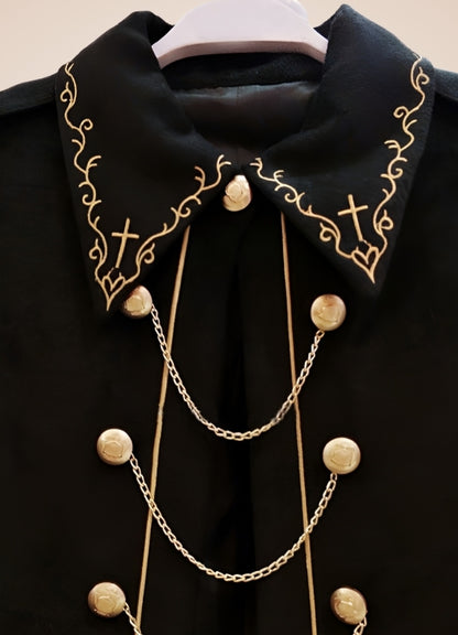 Steampunk Woolen Cloak UK