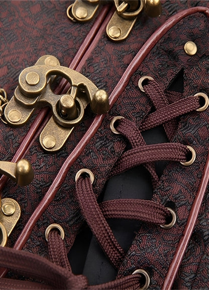 Steampunk Zipper Corset UK