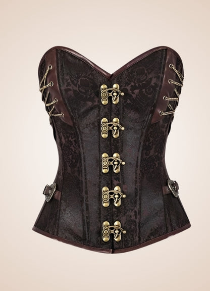 Steel Bone Pirate Corset UK
