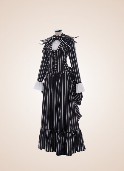 Victorian Gothic Gown Dress UK