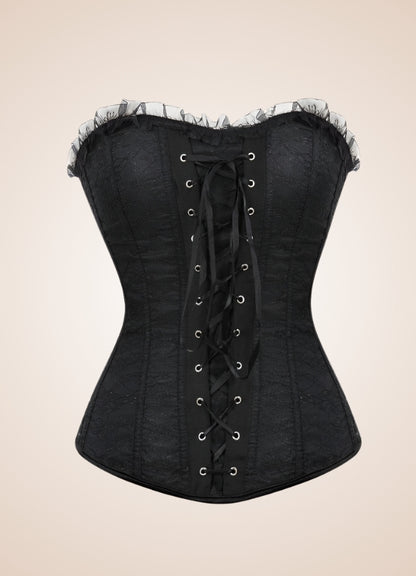 Victorian Lace Steampunk Corset UK
