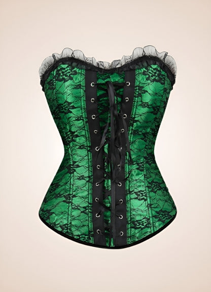 Victorian Lace Steampunk Corset UK