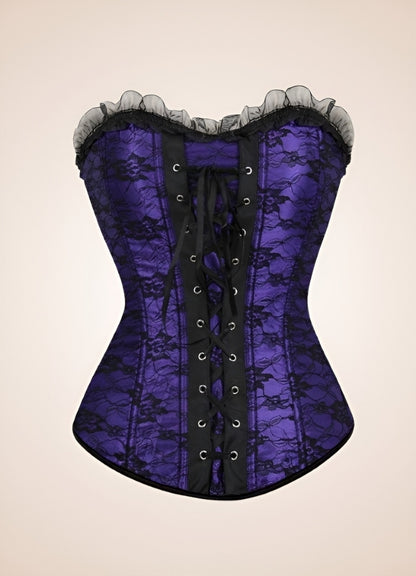 Victorian Lace Steampunk Corset UK