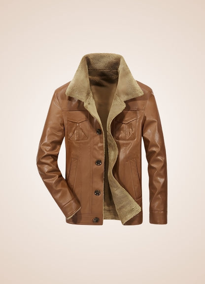 Vintage Steampunk Leather Jacket UK