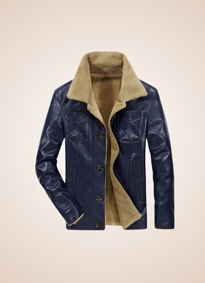 Vintage Steampunk Leather Jacket UK
