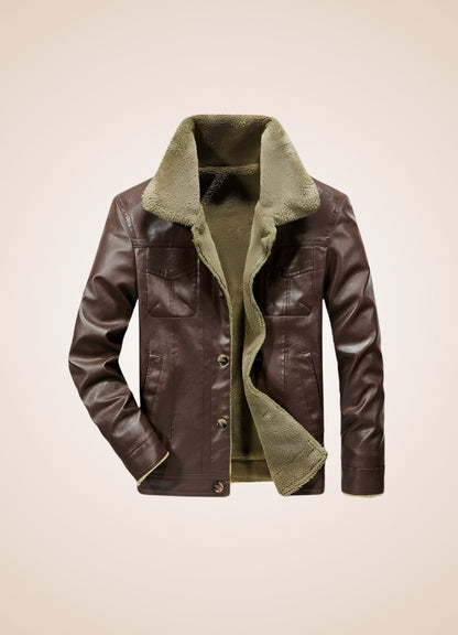 Vintage Steampunk Leather Jacket UK