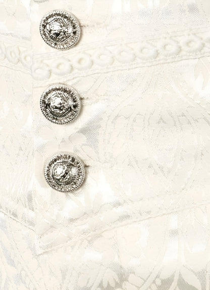White Steampunk Pants UK