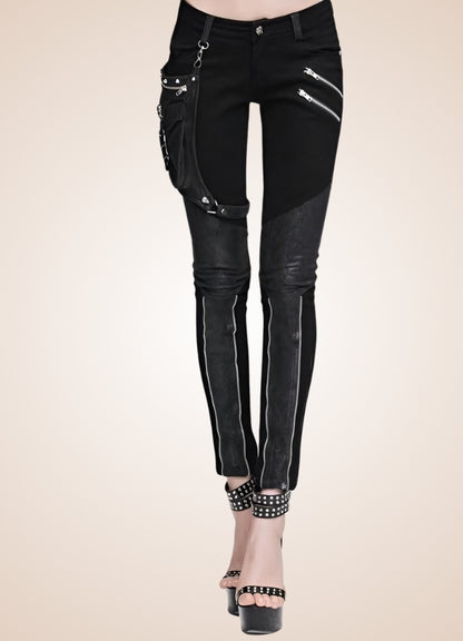 Woman Steampunk Style Pants UK