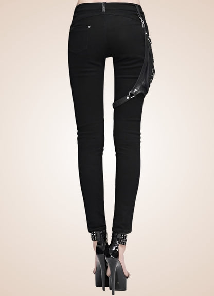 Woman Steampunk Style Pants UK