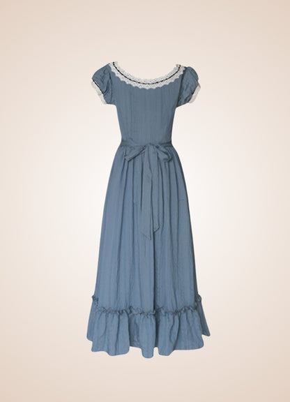 Woman's Blue Medieval Chemise UK
