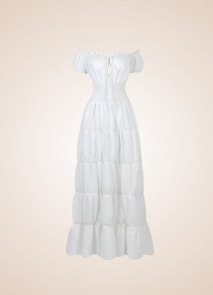 Woman's White Medieval Chemise UK