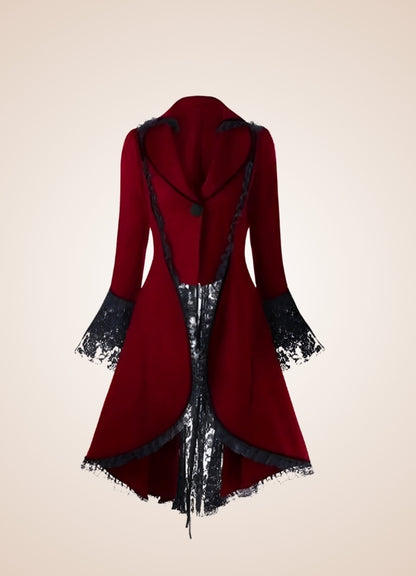 Women's Black Gothic Tailcoat UK